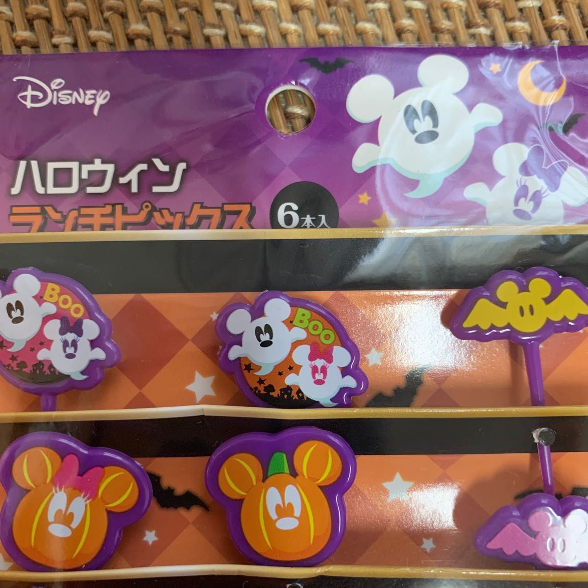 ハロウィンランチピックス ディズニー2種類