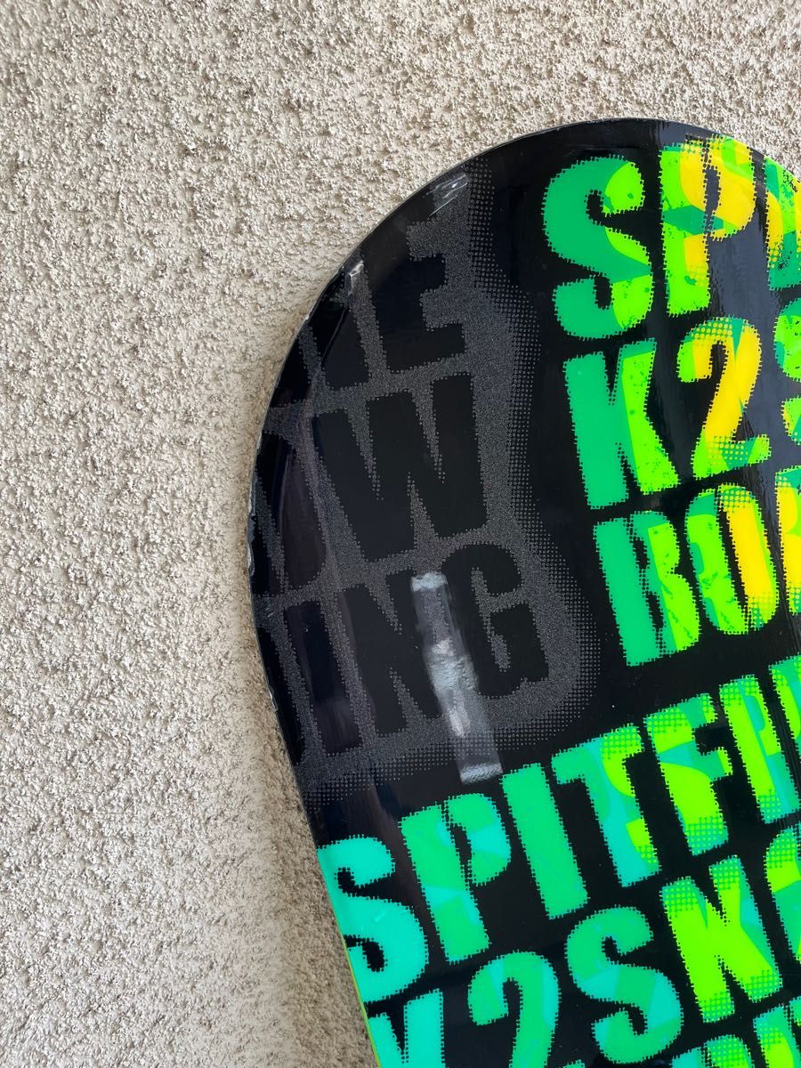 k2 スノーボードセットSPITFIRE 156cm ビンディング RIDE(Lsize k2 スノーボードセットSPITFIRE 156cm ビンディング RIDE(Lsize
