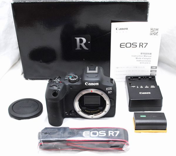 国内配送】 【超美品 付属品完備】Canon R7 EOS キヤノン キヤノン