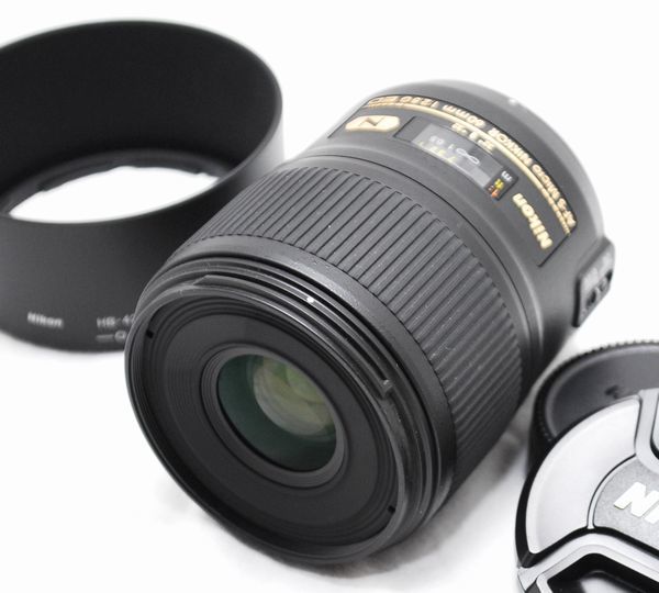 国内即発送】 【超美品・純正フード付き】Nikon ニコン ED 訳あり G f