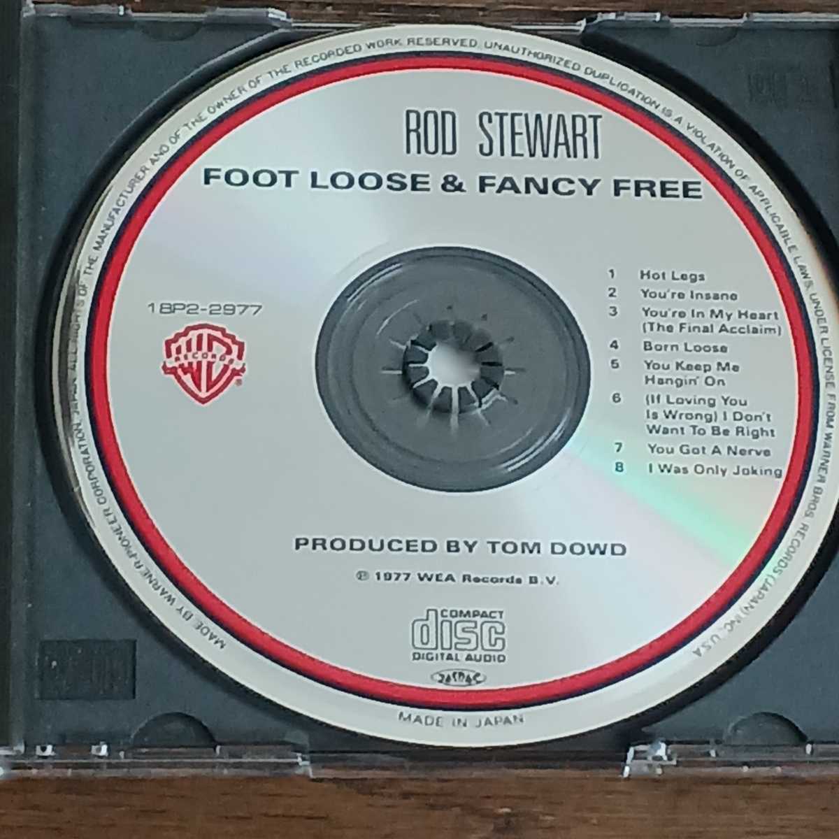 国内盤CD ★ロッド・スチュワート/ Rod Stewart★ 1977年『明日へのキック・オフ/ Foot Loose & Fancy Free』Carmine Appice_画像5