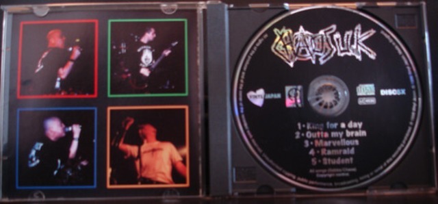 ＊中古CD CHAOS U.K/KING FOR A DAY 1996年作品 英国ハードコアパンク FUK F.O.T.K. VARUKERS G.B.H DISORDER EXTREME NOISE TERROR DOOM_画像2