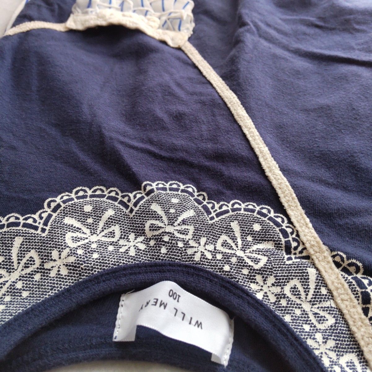【美品】女の子 子供服まとめ売り ブランド紺ワンピース100サイズ