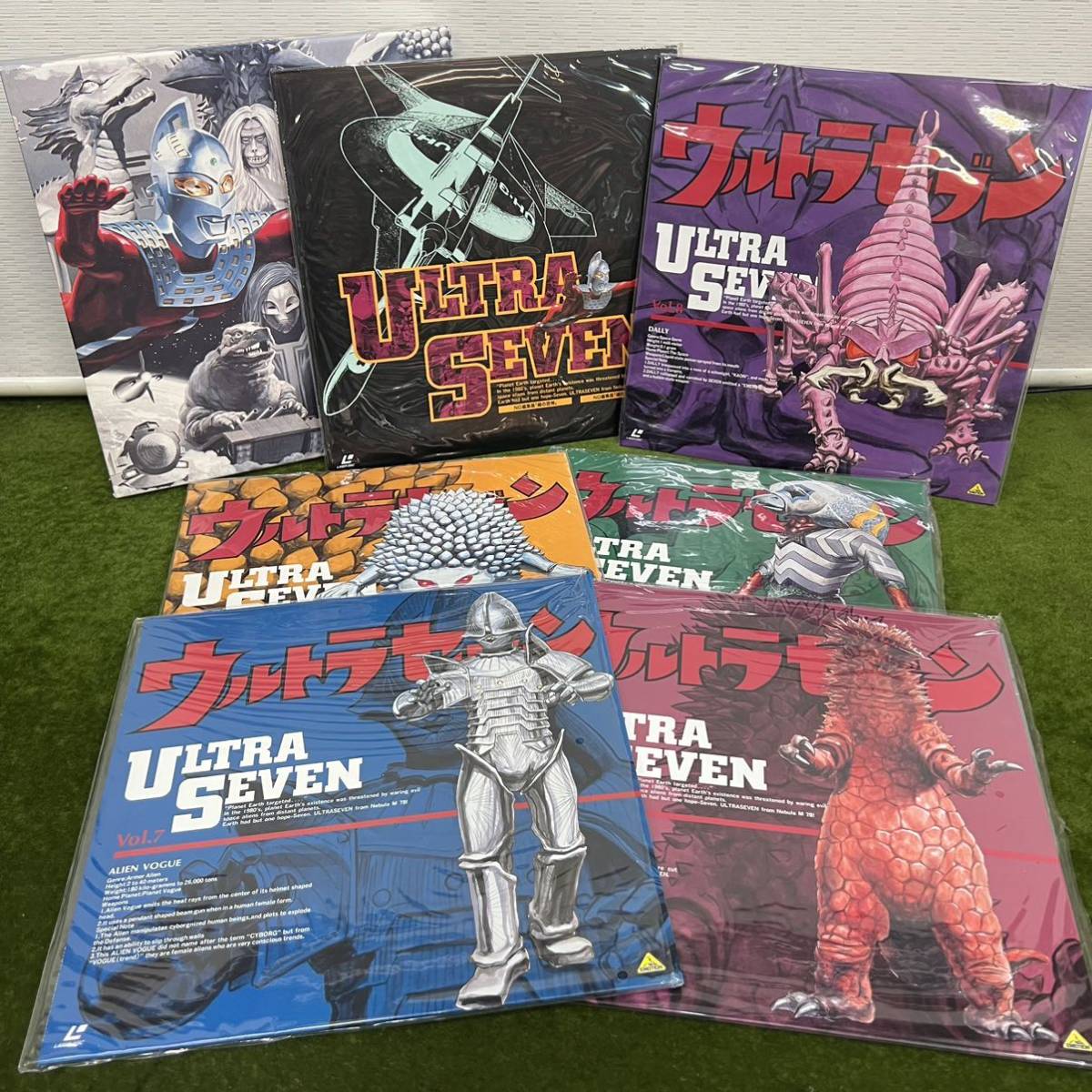 正規品質保証】 未開封含む LD/レーザーディスク ウルトラセブン VOL.7