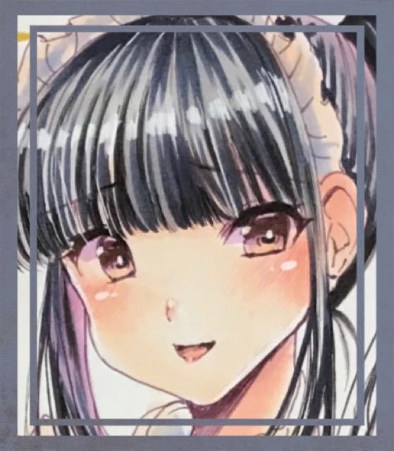 ☆手描きイラスト☆オリジナル☆メイド①☆A4☆ラフ付き item ☆手描きイラスト☆オリジナル☆メイド①☆A4☆ラフ付き item