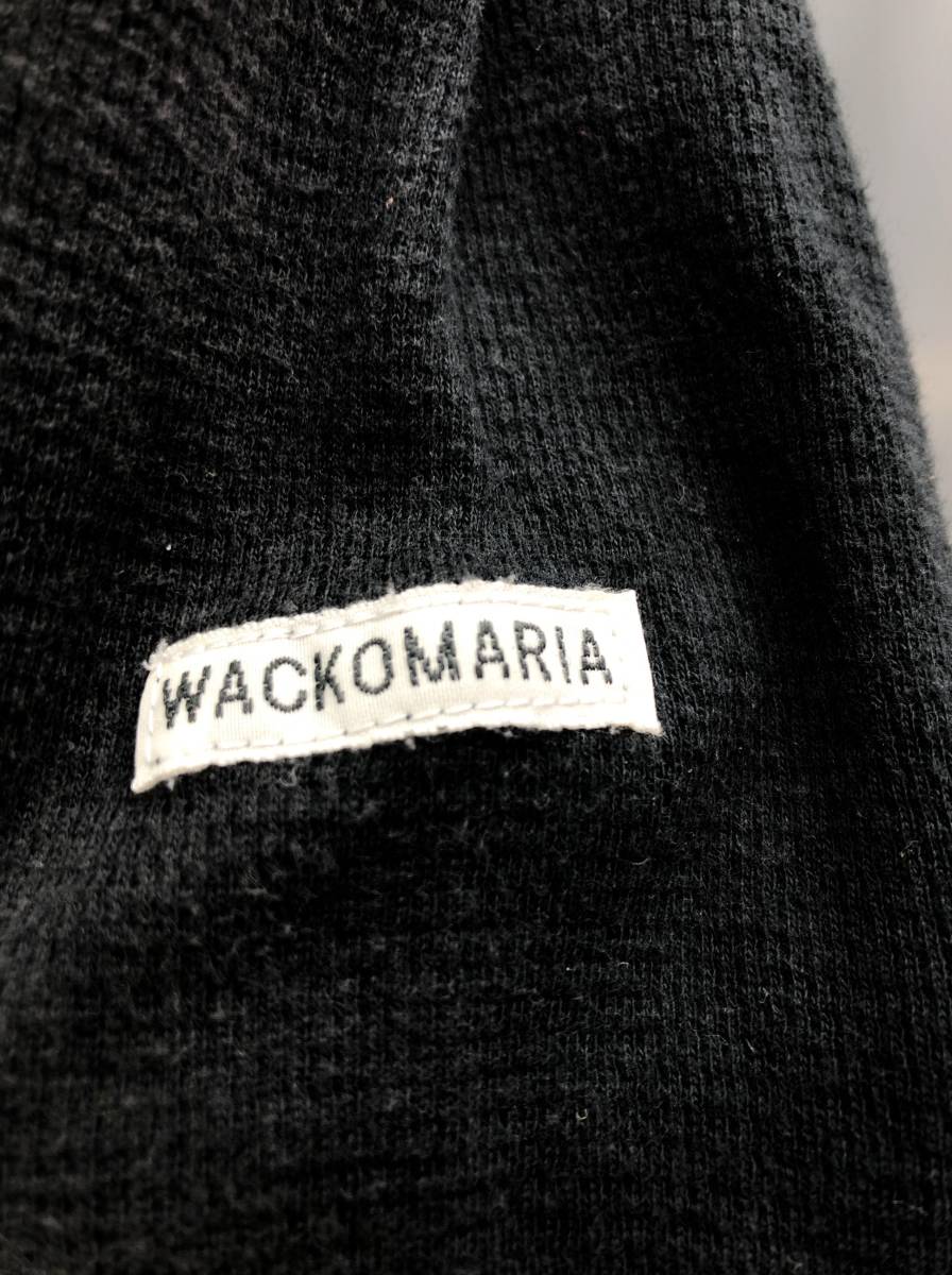 WACKO MARIA 長袖 Tシャツ ロンT M ブラック メンズ ワコマリア 23092603_画像4