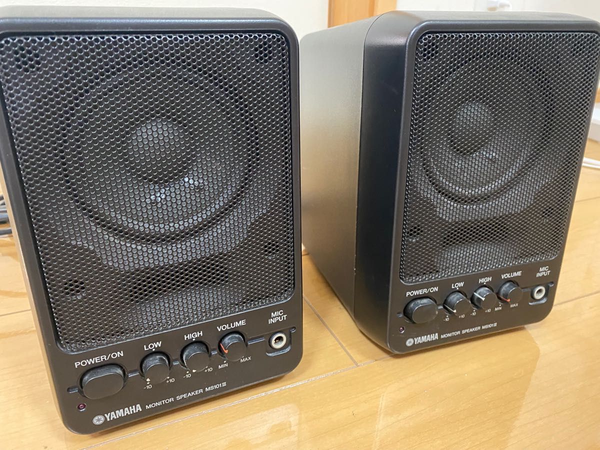 【中古】ヤマハ モニタースピーカー ＭＳ１０１Ⅲ 2台セットMONITOR speaker YAMAHA