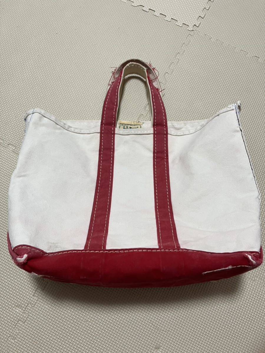 80s L.L. Bean BOAT AND TOTE 2色タグ - バッグ