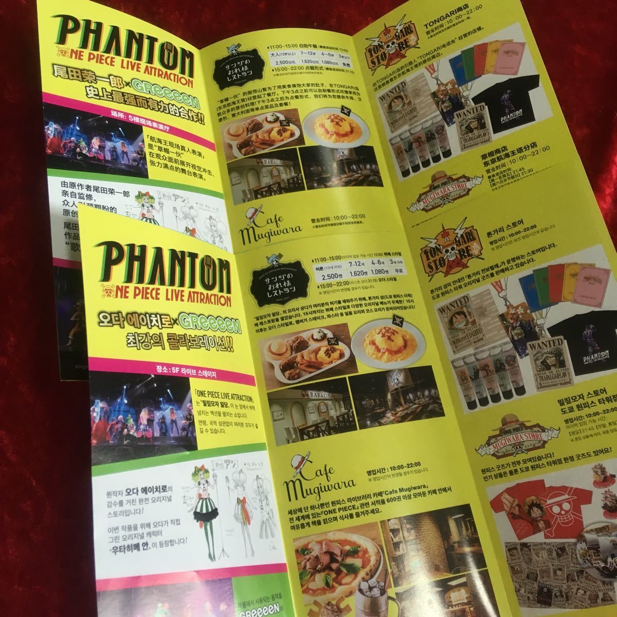 ヤフオク One Piece 東京ワンピースタワー チラシ 韓国 ヤフオク One Piece 東京ワンピースタワー チラシ 韓国