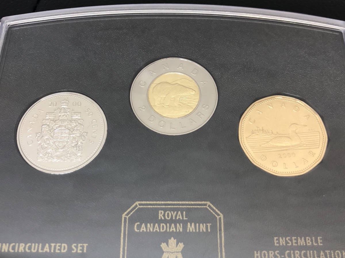 カナダ ロイヤルカナディアンミント ROYAL CANADIAN MINT 2000年 中古品_画像3