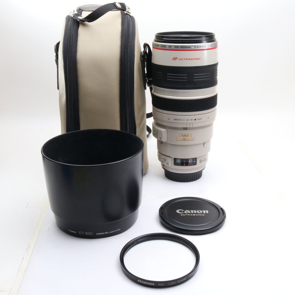 直送商品 望遠ズームレンズ Canon EF100-400mm フルサイズ対応 USM IS