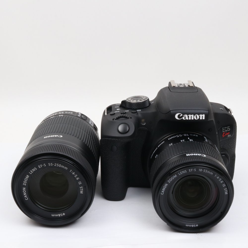 超目玉】 デジタル一眼レフカメラ Canon EOS EOSKISSX9I-WKIT ダブル