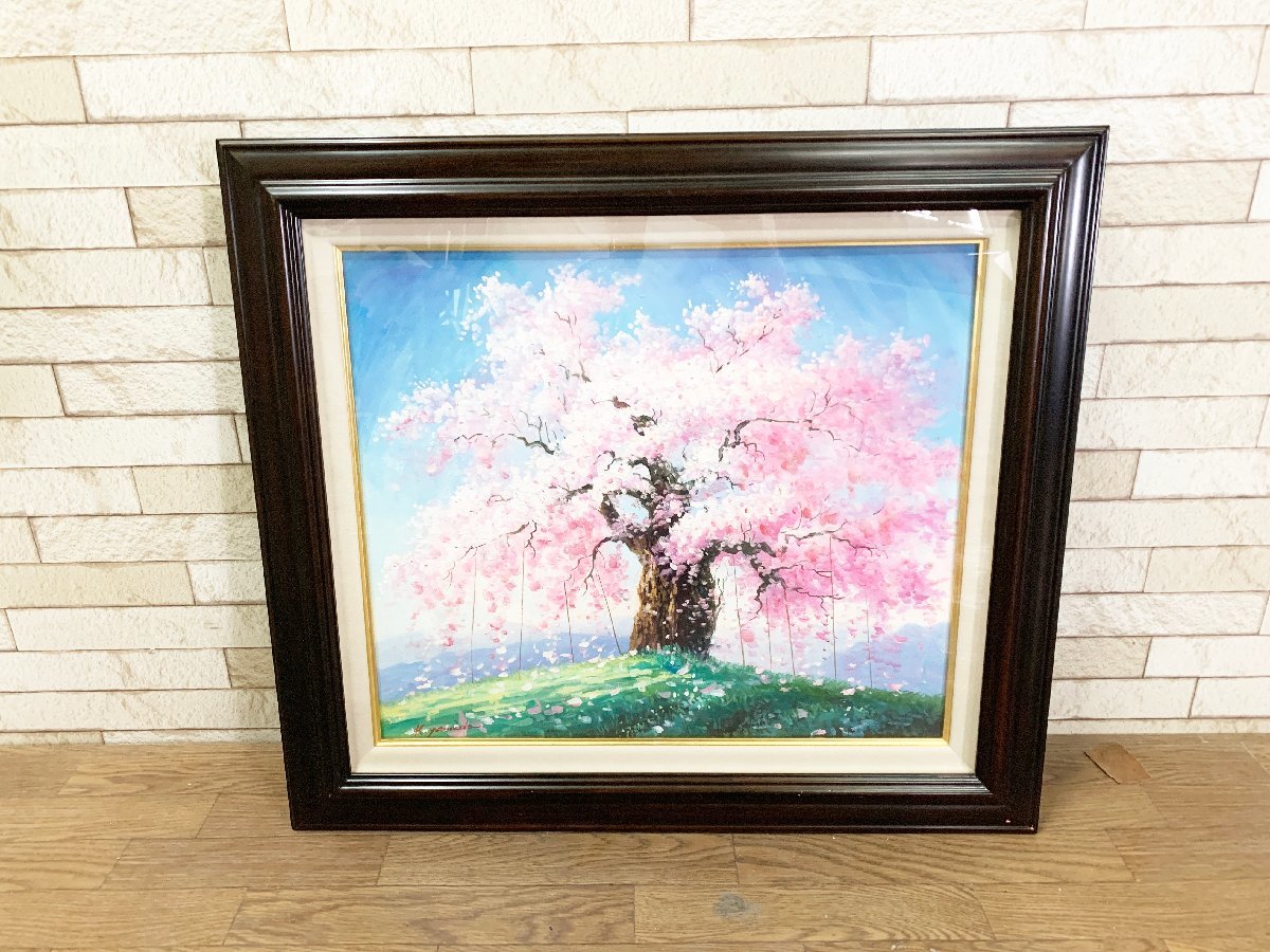 Yahoo!オークション - K.yamada 油絵 さくら 桜 油彩 絵画 肉筆 Yahoo!オークション - K.yamada 油絵 さくら 桜 油彩 絵画 肉筆