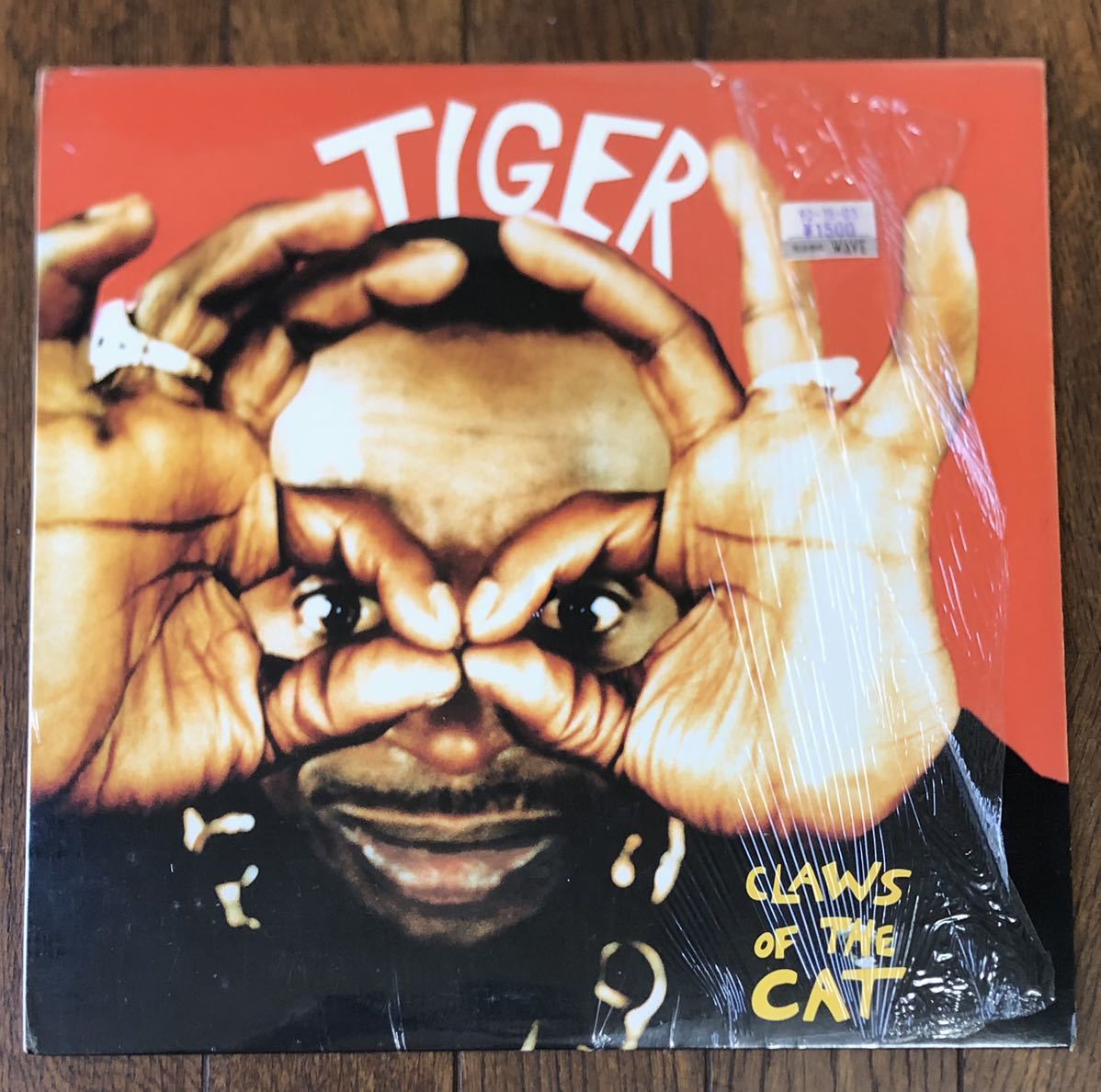 レア 倉庫出 1993 Tiger / Claws Of The Cat タイガー Original US LP Chaos Columbia O 52898 90s ジョグリン シュリンク インナー 絶版_画像1