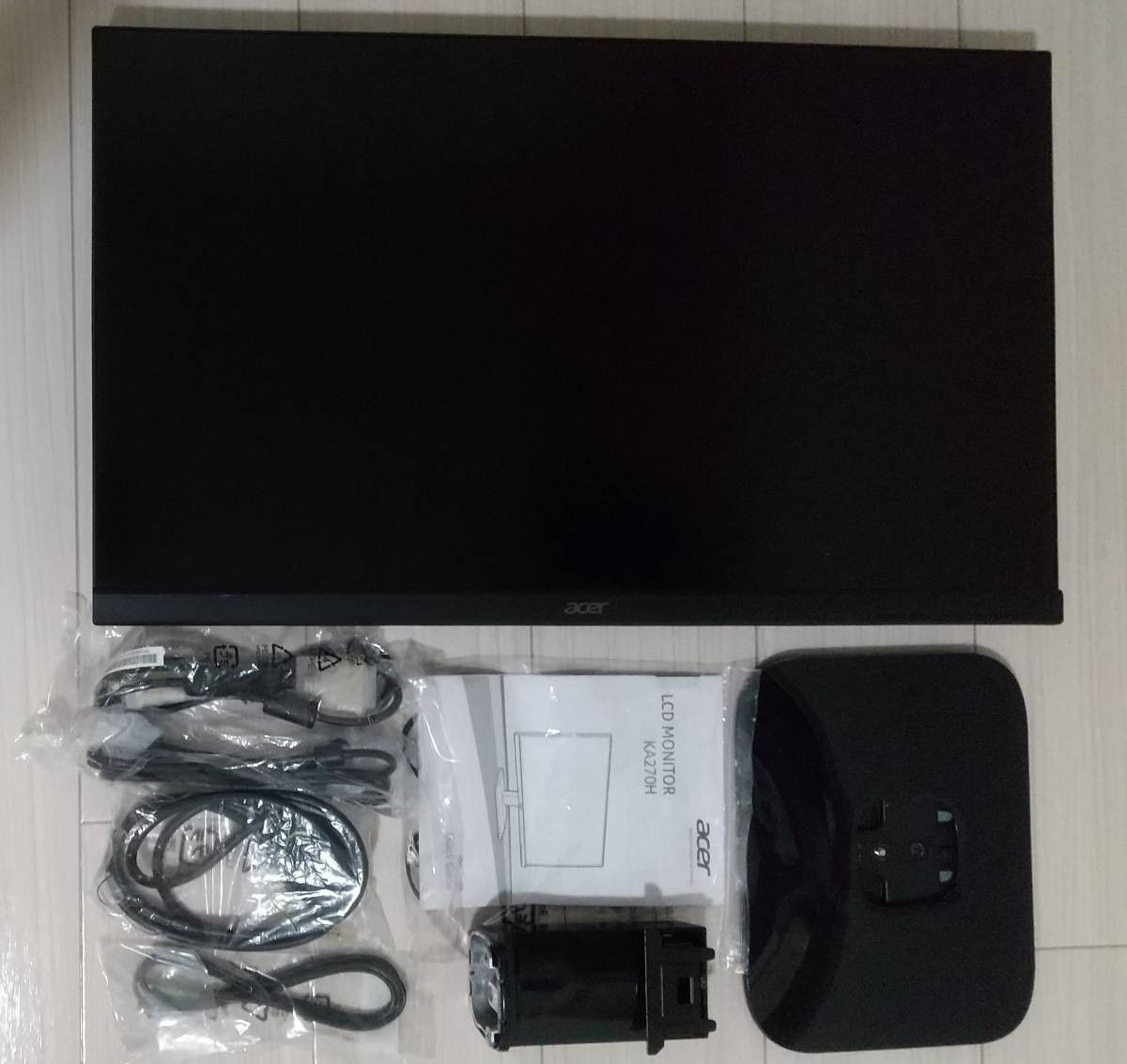 Acer モニター ディスプレイ AlphaLine 27インチ KA270HAbmidx フルHD VA フレームレス