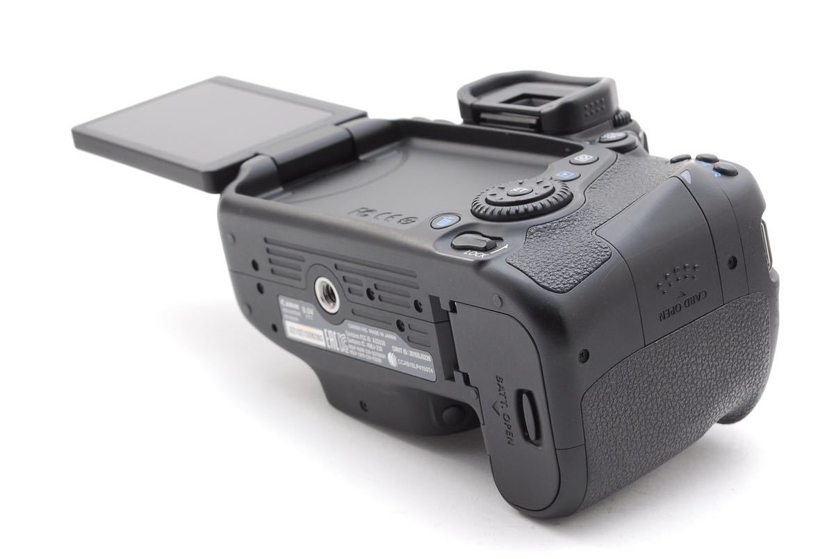 極上美品 Canon キヤノン EOS 80D トリプルレンズセット EF-S 18-55IS