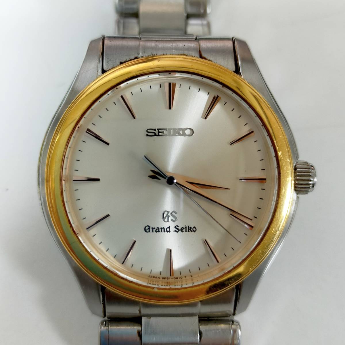5509/18　187941　Grand Seiko　GS　9F61-0A20　クォーツ　メンズ　メダリオン　稼働　腕時計　SEIKO　グランドセイコー