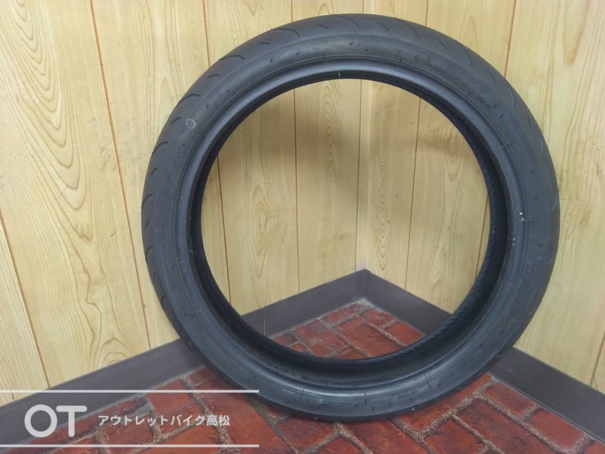 DUNLOP　TT900F　フロントタイヤ　チューブレス　100/80-17 MC 52S　美品　P27072316_画像1