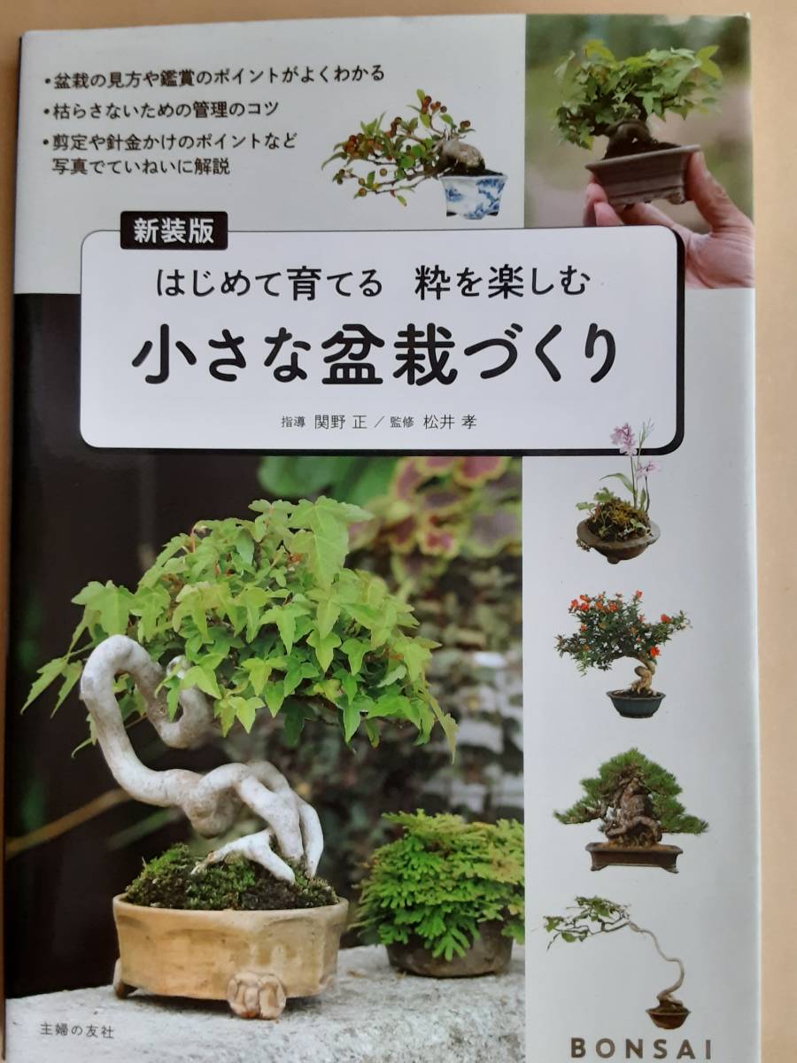 小さな盆栽づくり 新装版 関野正 松井孝 の画像1