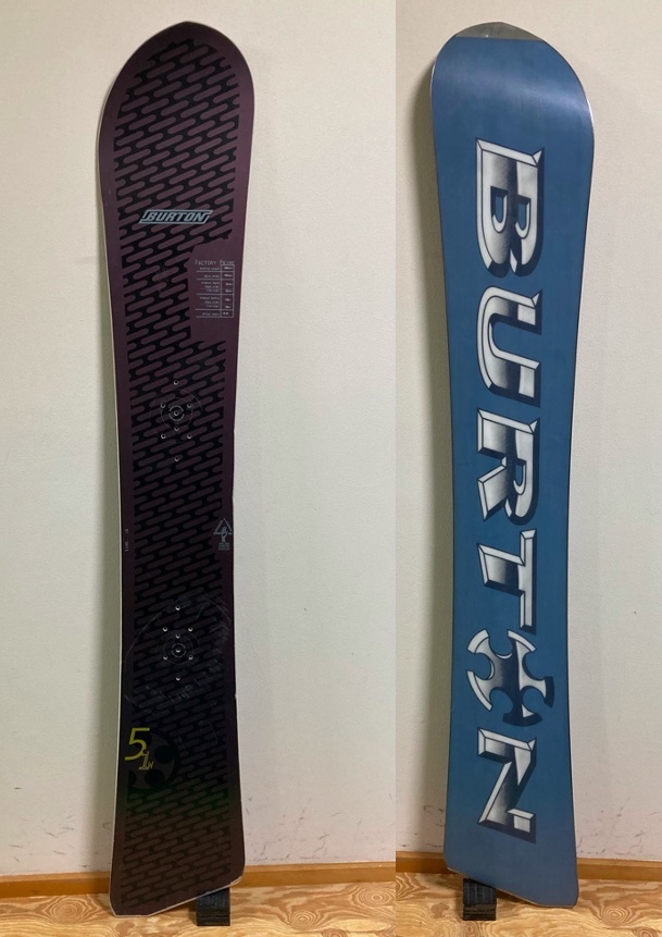 人気が高い 送料無料・ヴィンテージ 151cm Prime Factry レーサー】BURTON レーシング