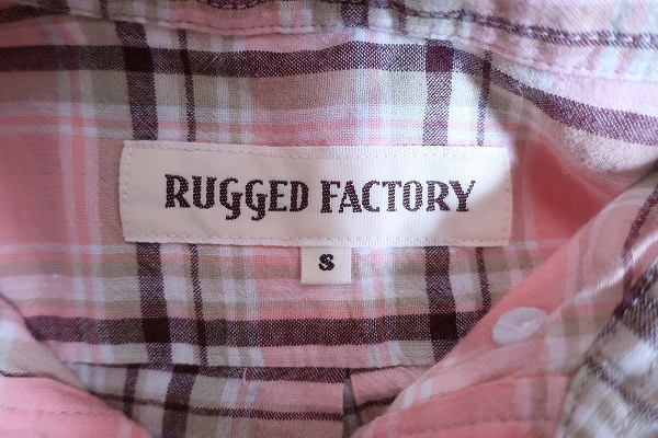 2-5344A/RUGGED FACTORY 半袖BDシャツ ラギッドファクトリー 送料200円 _画像3