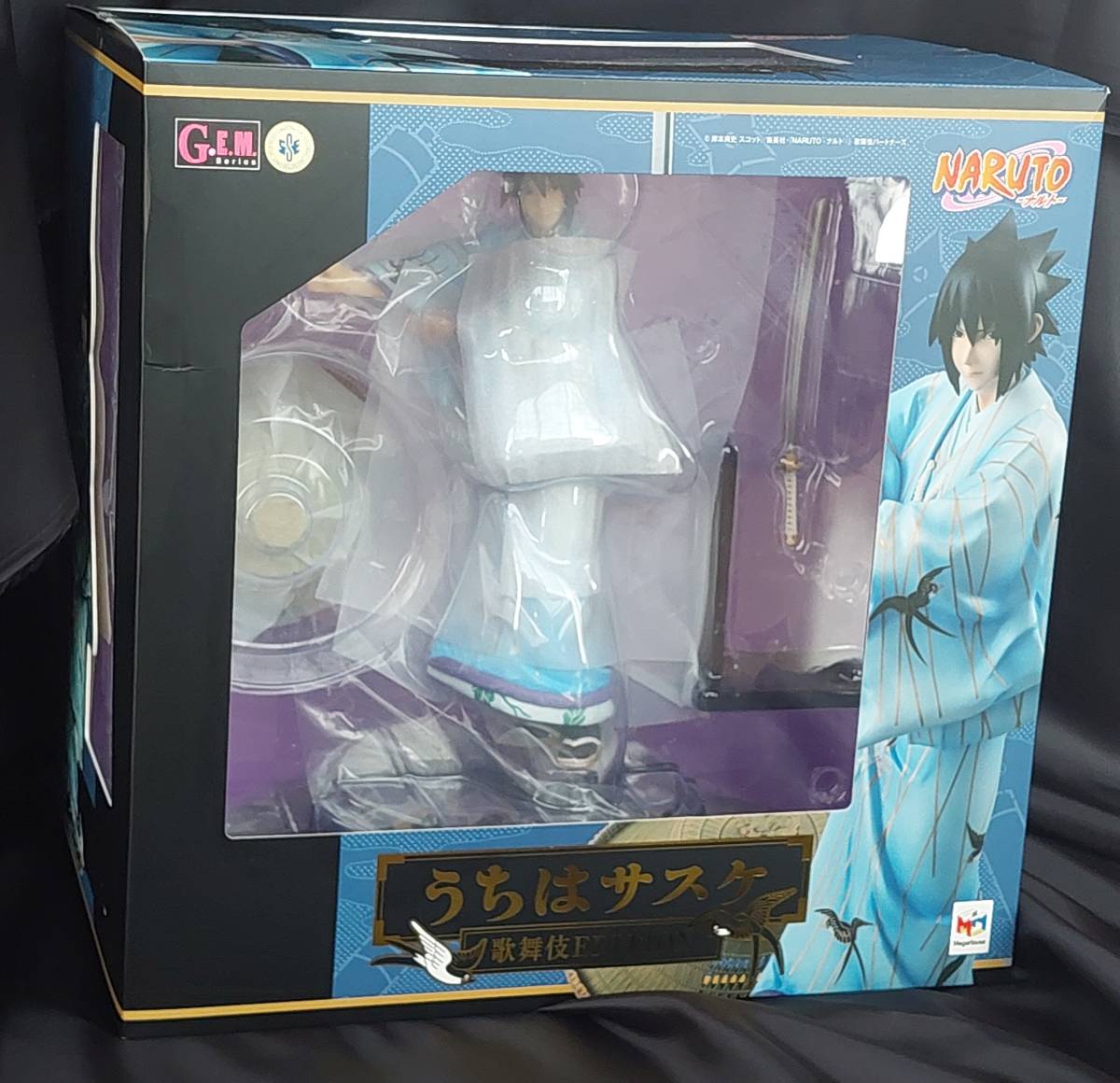 G.E.M.シリーズ NARUTO‐ナルト うちはサスケ 歌舞伎EDITION フィギュア-