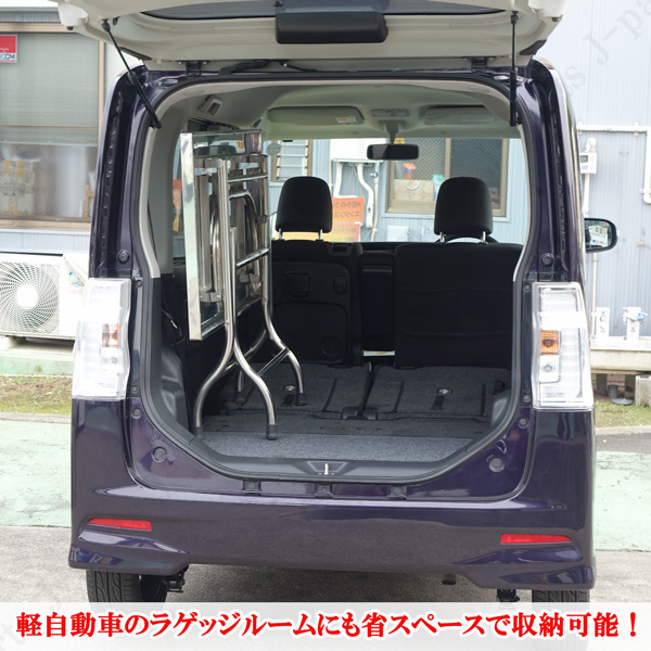 ステンレス 丸型 テーブル W100×H75cm 耐熱 防錆 耐荷重 アウトドア キャンプ バーベキューキッチンカー 屋台 省収納 作業台 机_画像7