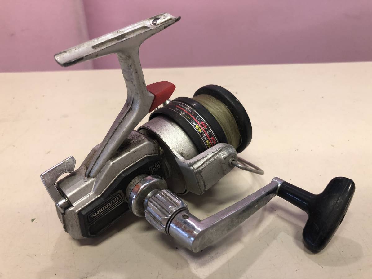 YU-1830　中古　リール　オールド シマノ/SHIMANO　MIG Z 600　スピニングリール フィッシング　釣り　釣具　釣り道具　現状　宮崎　ヤ/60_画像2