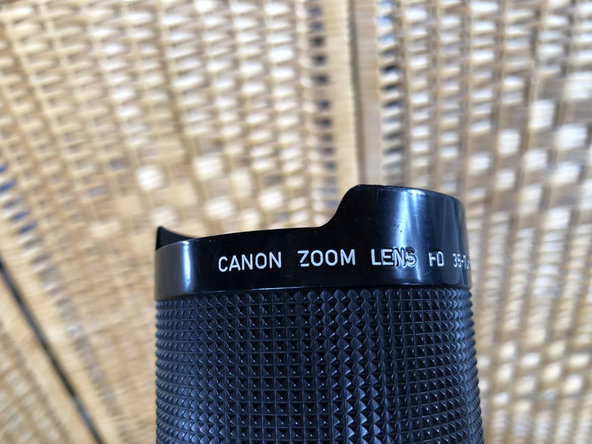 YU-1850 Canon キャノン FD 35-70mm 1:2.8-3.5 S.S.C. カメラレンズ 現状 MME 宮崎 ヤ/60の画像7