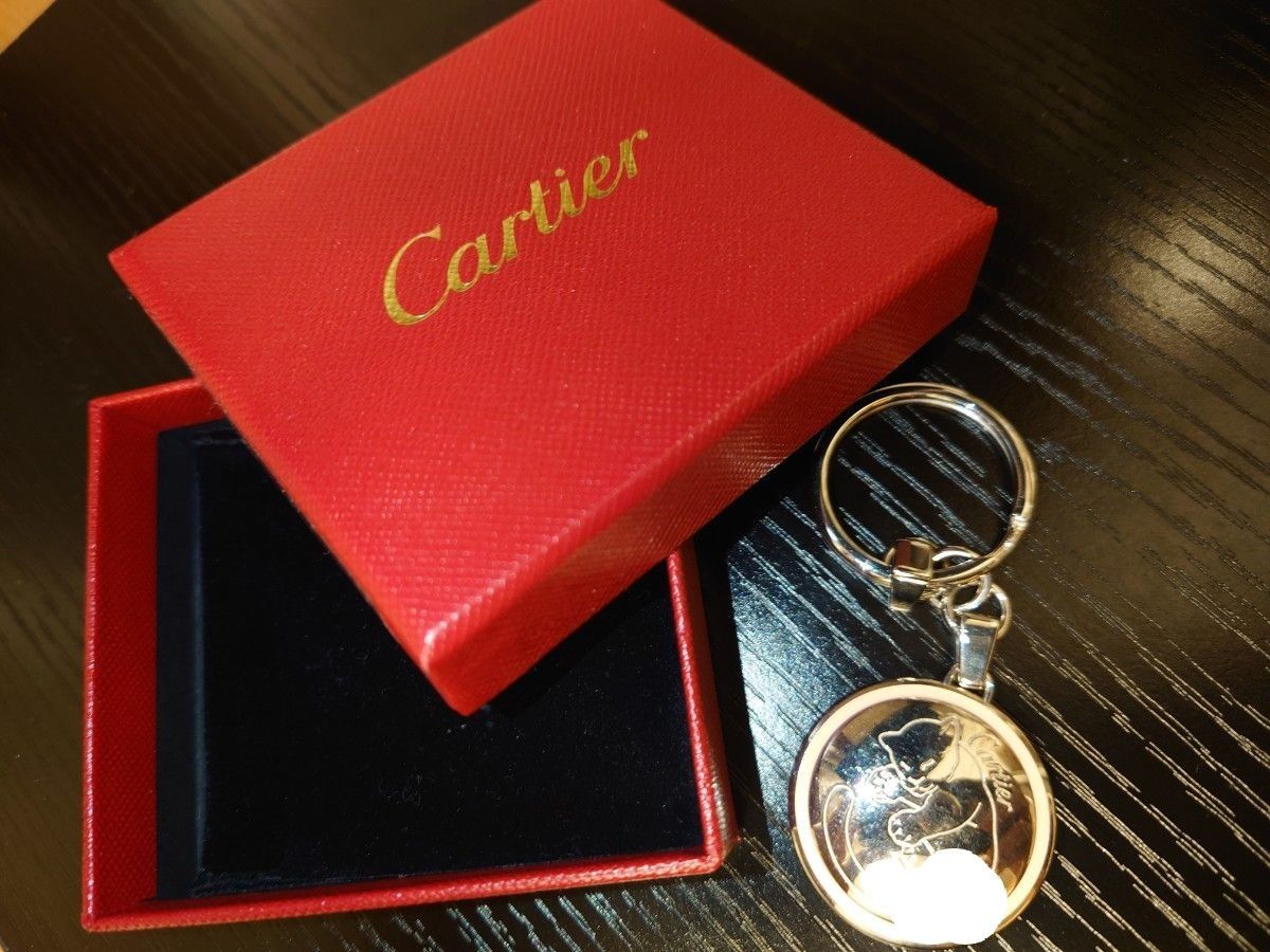 Cartier　カルティエ　 キーリング キーホルダー　パンテール パンサー ストラップ