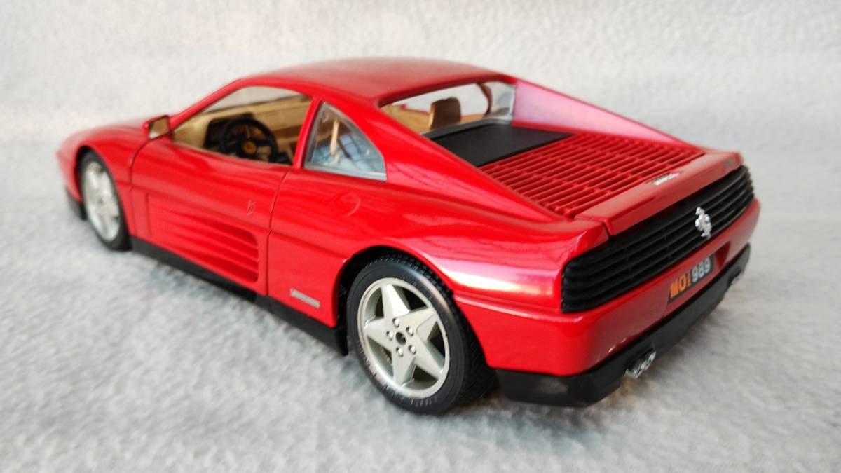 限定生産品 フェラーリ348tb ブラーゴ社イタリア製ミニカー Yahoo!オークション - (美品)ブラーゴ フェラーリ 348tb