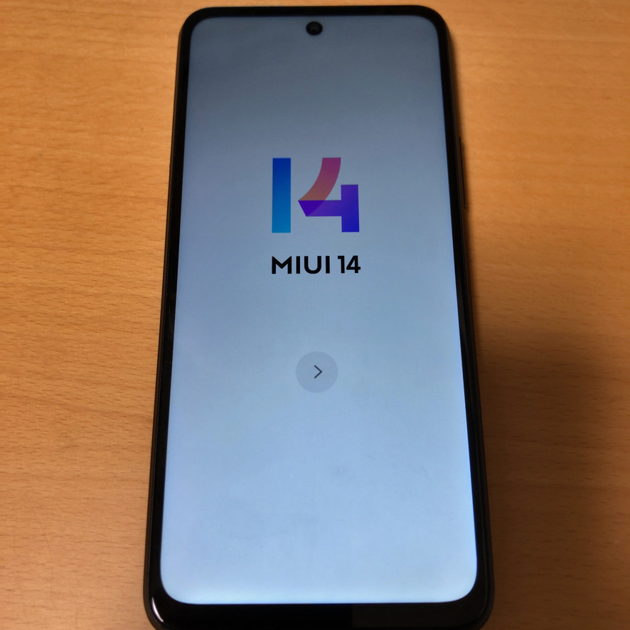 xiaomi redmi note 11 グラファイトグレー miui14-