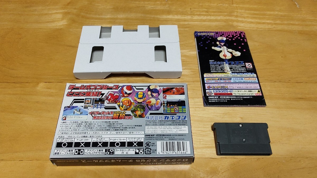 卸し売り購入 ☆GBA「ロックマンエグゼ5 ADVANCE/ACTRPG/レトロゲーム