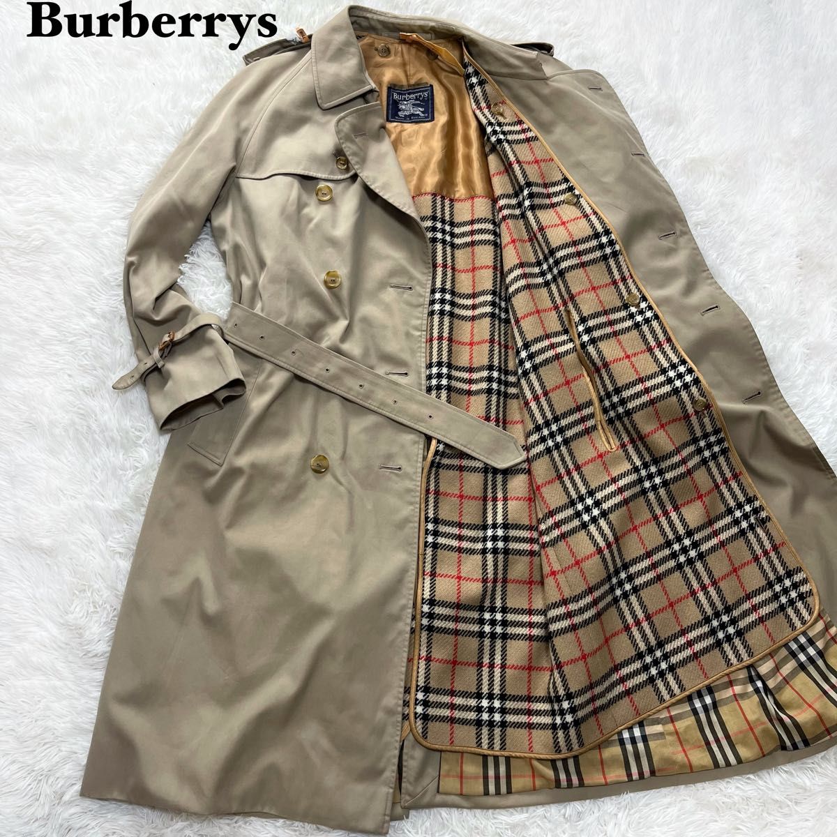 BURBERRY´S バーバリートレンチコート ノバチェック ベルト