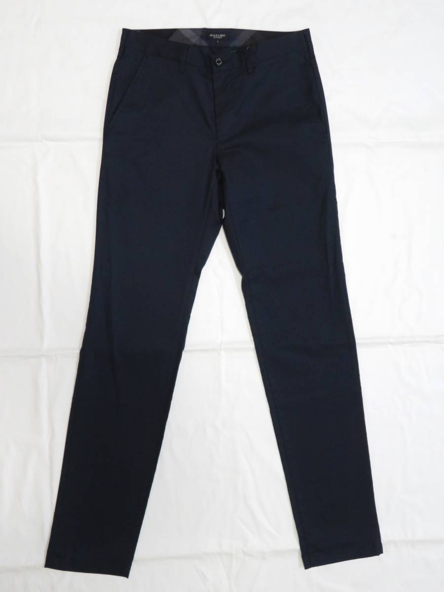 ブラックレーベル クレストブリッジ　紺の高級薄地パンツ 　Sサイズ 22000円