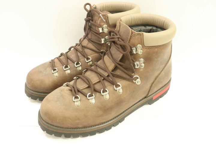 A BATHING APE メンズブーツ 44 Mountain Soldier Hiking Boots A BATHING APE - 茶 ブラウン 無地【中古】