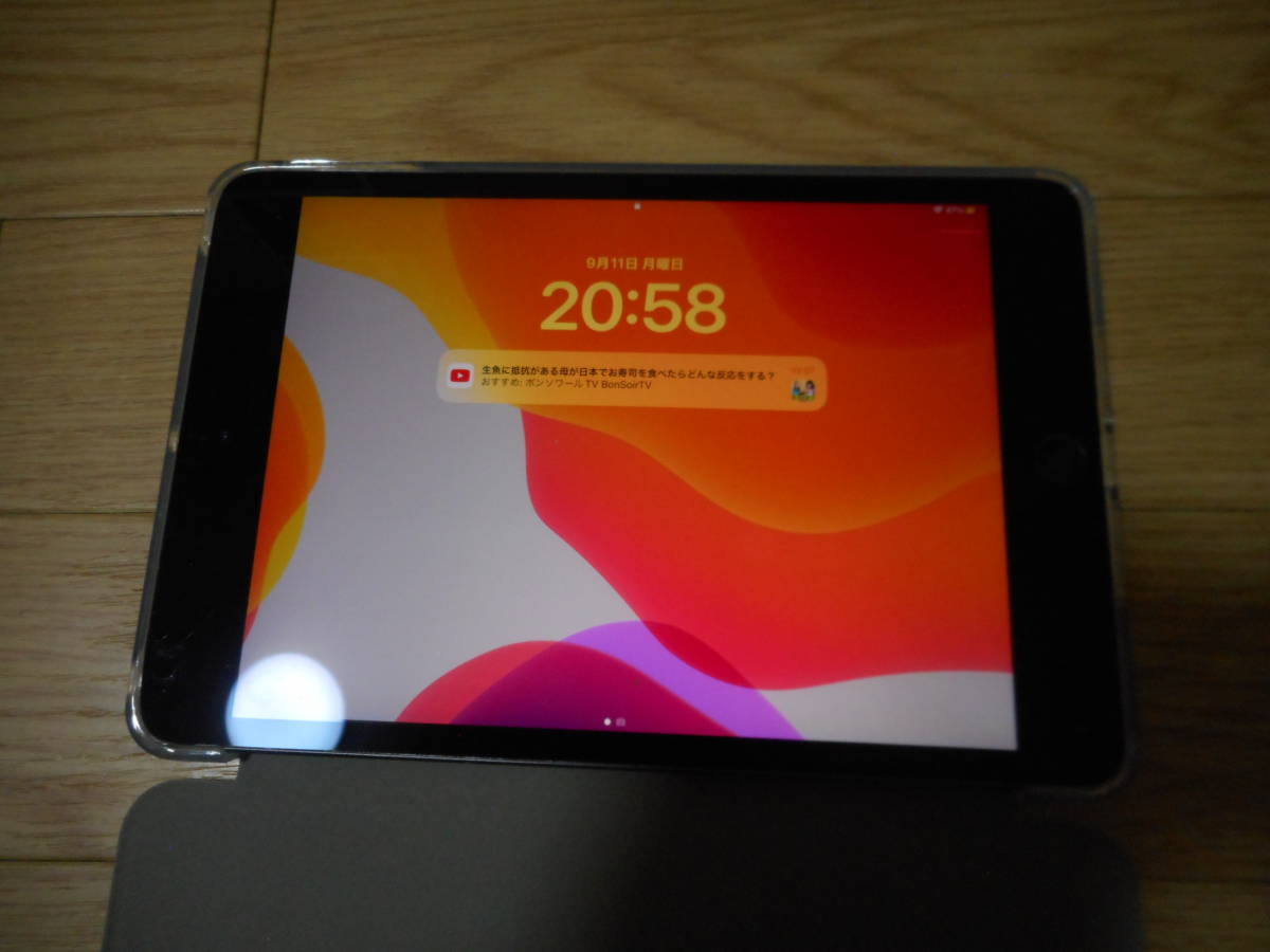 Apple iPad mini5 wifi＋cellular 64GB MUX52J/A グレー SIMフリー中古