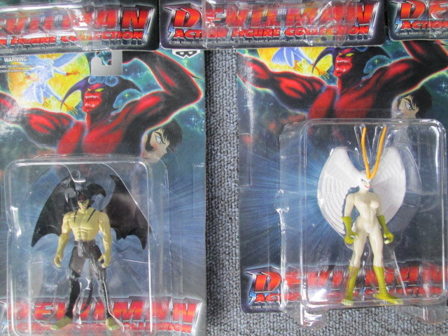  Devilman action figure collection *5 kind set * Cire -n* search : van Puresuto,. body,bo in, woman, nude, demon, Showa era anime 