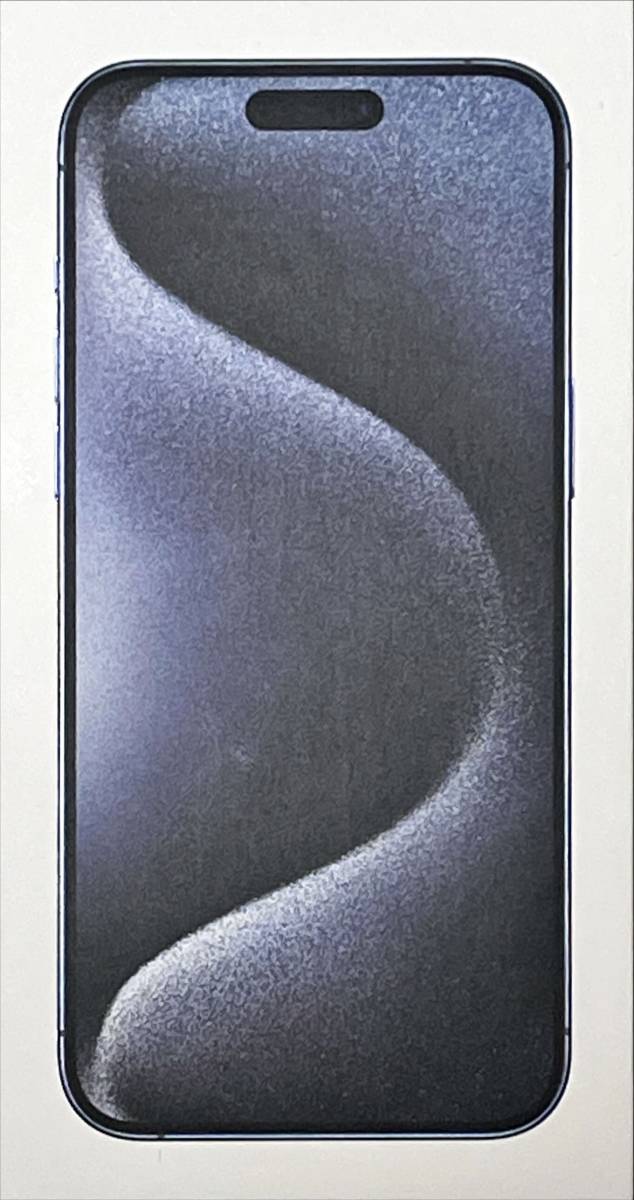 シムフリー iPhone 15 Pro Max 256GB ブルーチタン 未開封品