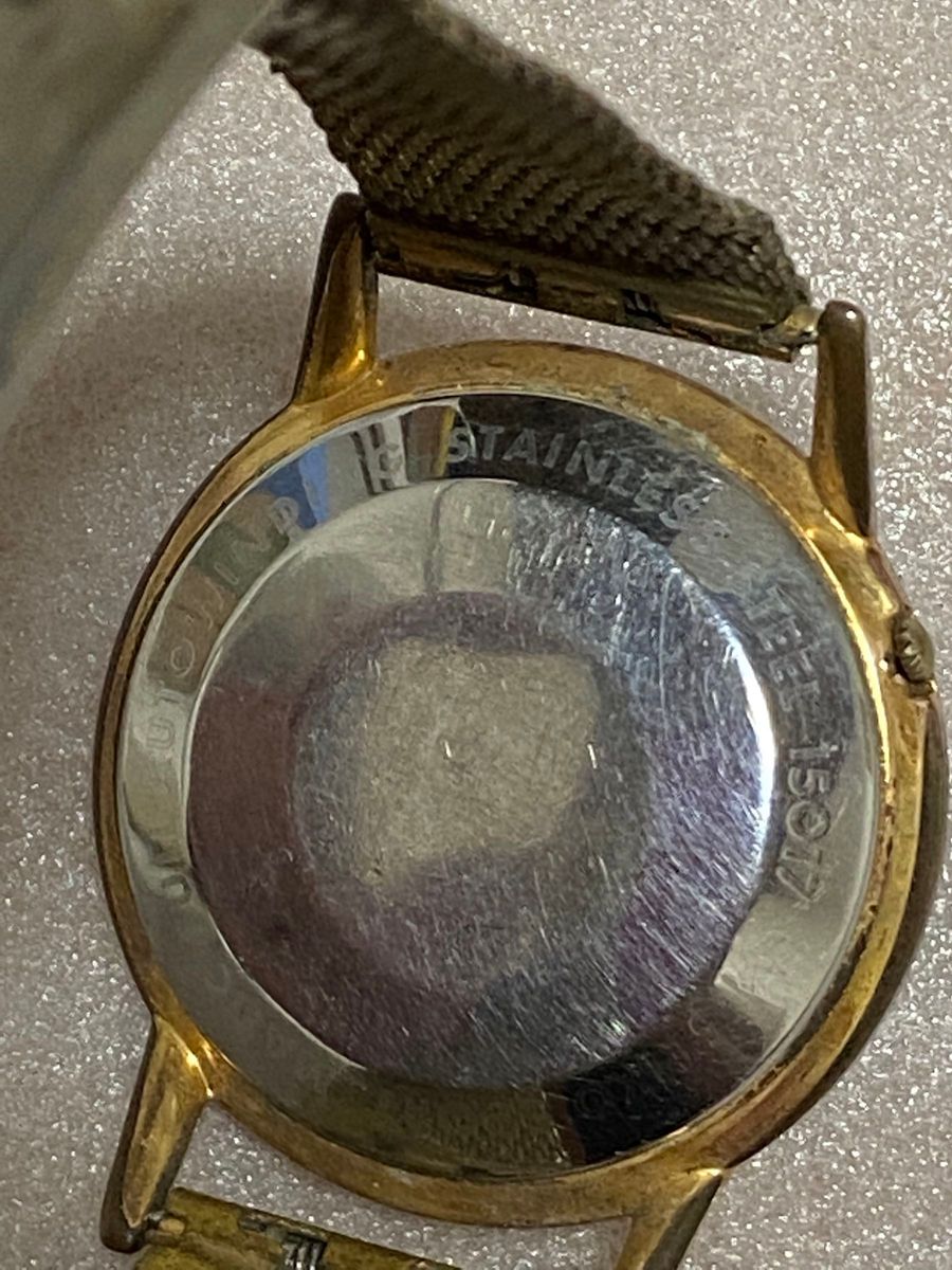 セイコー AT/自動巻 15017 セイコースポーツマチック シルバー文字盤 17石 ラウンド メンズ腕時計