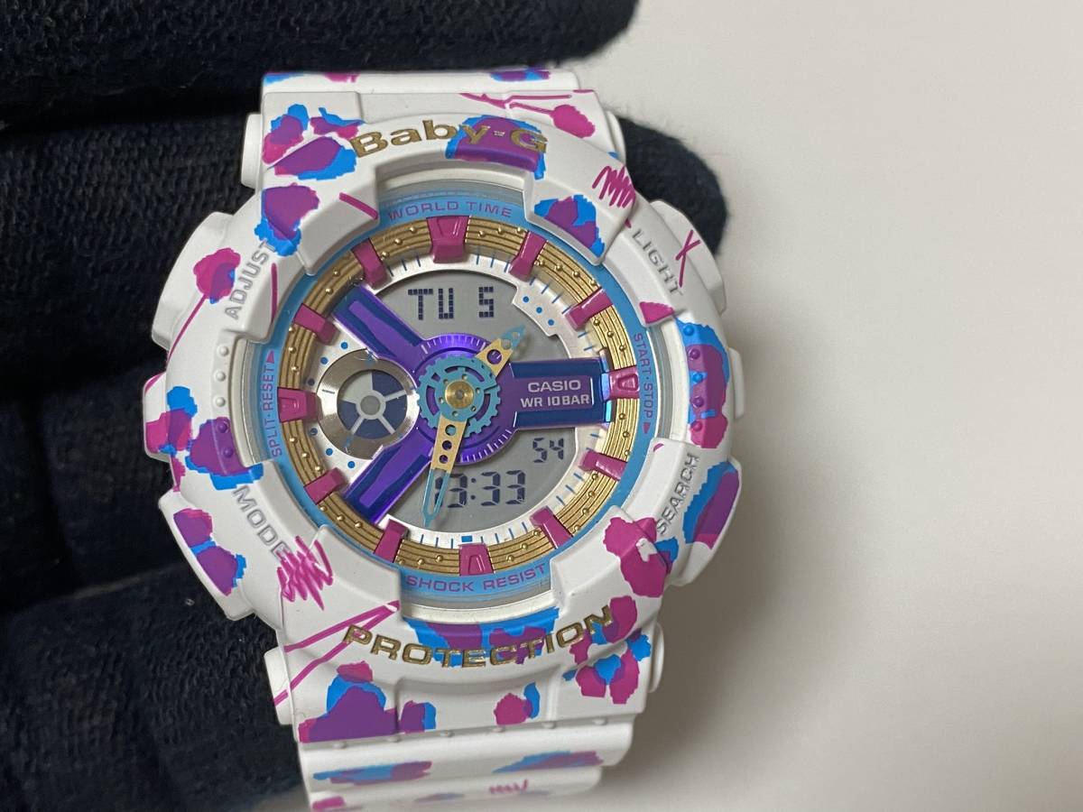 独特な カシオ CASIO 展示未使用品 BA-110FL-7AJF シリーズ レオパード