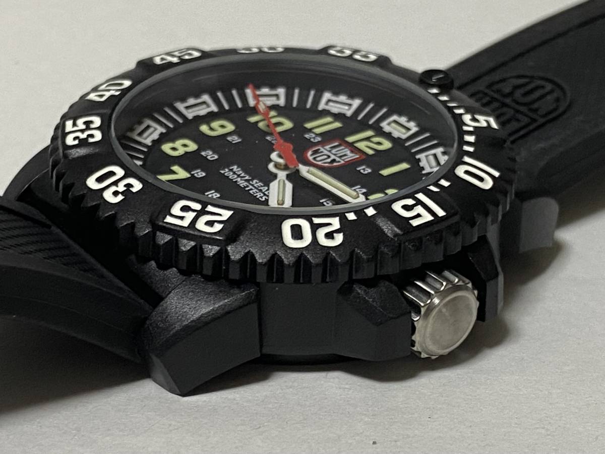  Luminox [ LUMINOX ] RED HAND SERIES red hand series 3501 exhibition unused goods 