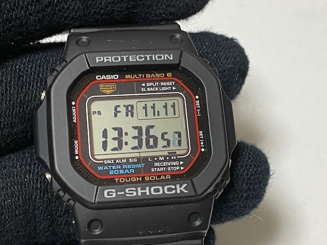 カシオ CASIO G-SHOCK Gショック スクエアタイプ タフソーラー TOUGH SOLAR GW-M5610-1JF 展示品