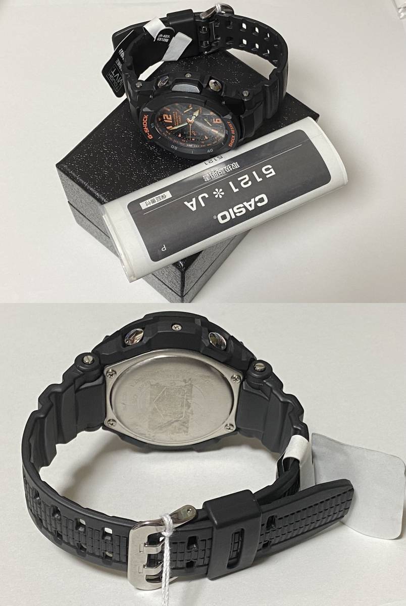 カシオ CASIO G-SHOCK タフソーラー TOUGH SOLAR GRAVITYMASTER グラビティマスター SKY COCKPIT スカイコックピット GW-3000B-1AJF 展示品_画像9