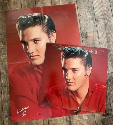 LP#Elvis Presley* L винт * Press Lee The Number One Hits 18 искривление лучший US оригинал запись | постер, брошюра приложен 