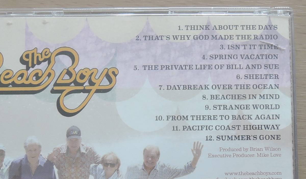 CD■ BEACH BOYS ■ THAT'S WHY GOD MADE THE RADIO ■ 輸入盤 ■の画像2