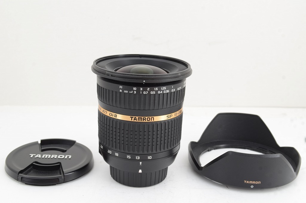 【アルプスカメラ】美品 TAMRON タムロン SP AF 10-24mm F3.5-4.5 Di II LD Aspherical IF B001 Nikon Fマウント APS-C フード付 230812n_画像1