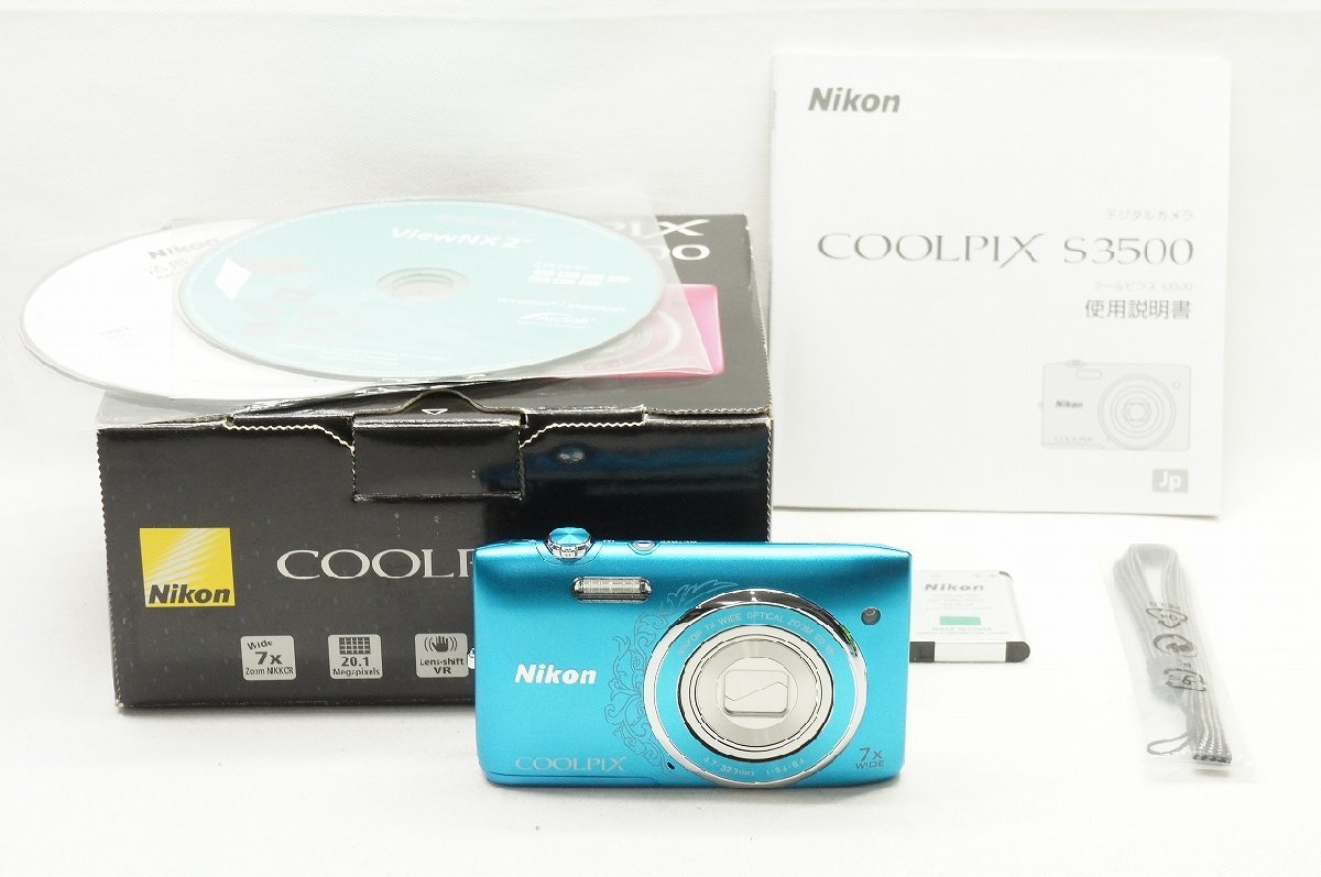 日本最大の 【アルプスカメラ】Nikon ニコン COOLPIX S3500 コンパクト