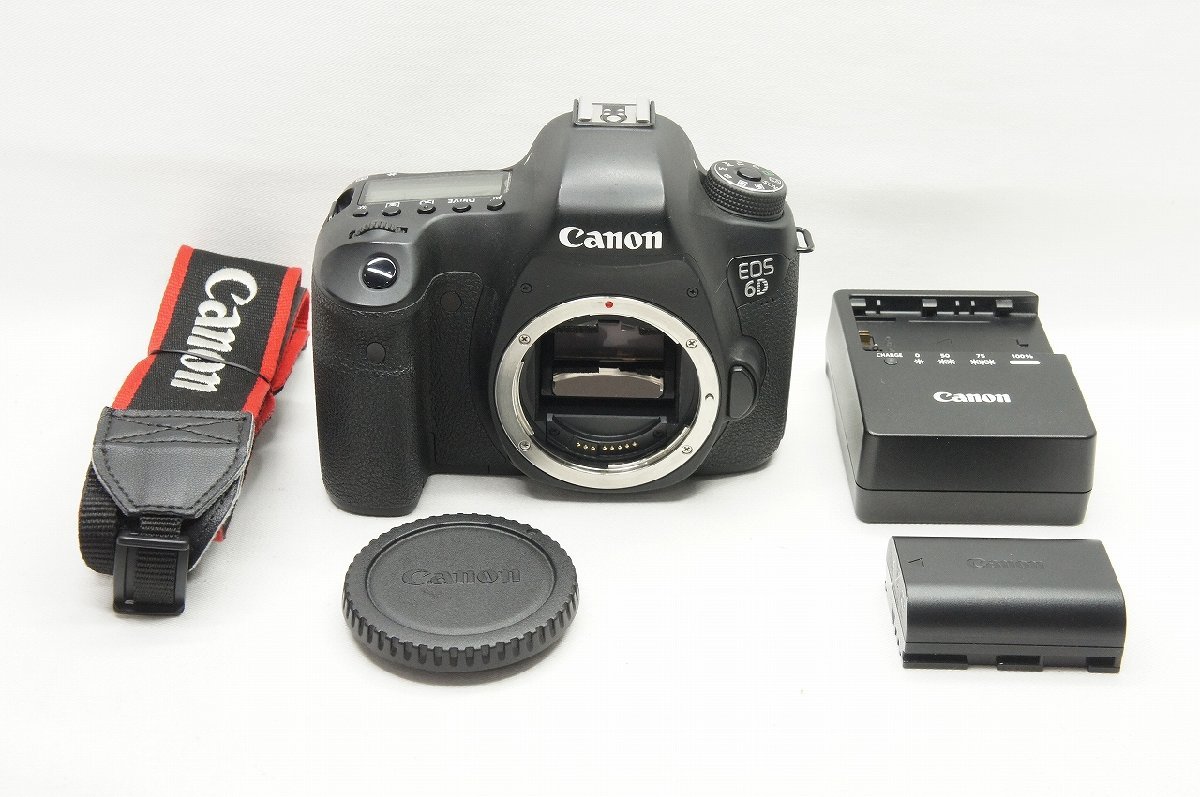 【アルプスカメラ】良品 Canon キヤノン EOS 6D ボディ デジタル一眼レフカメラ 230802k