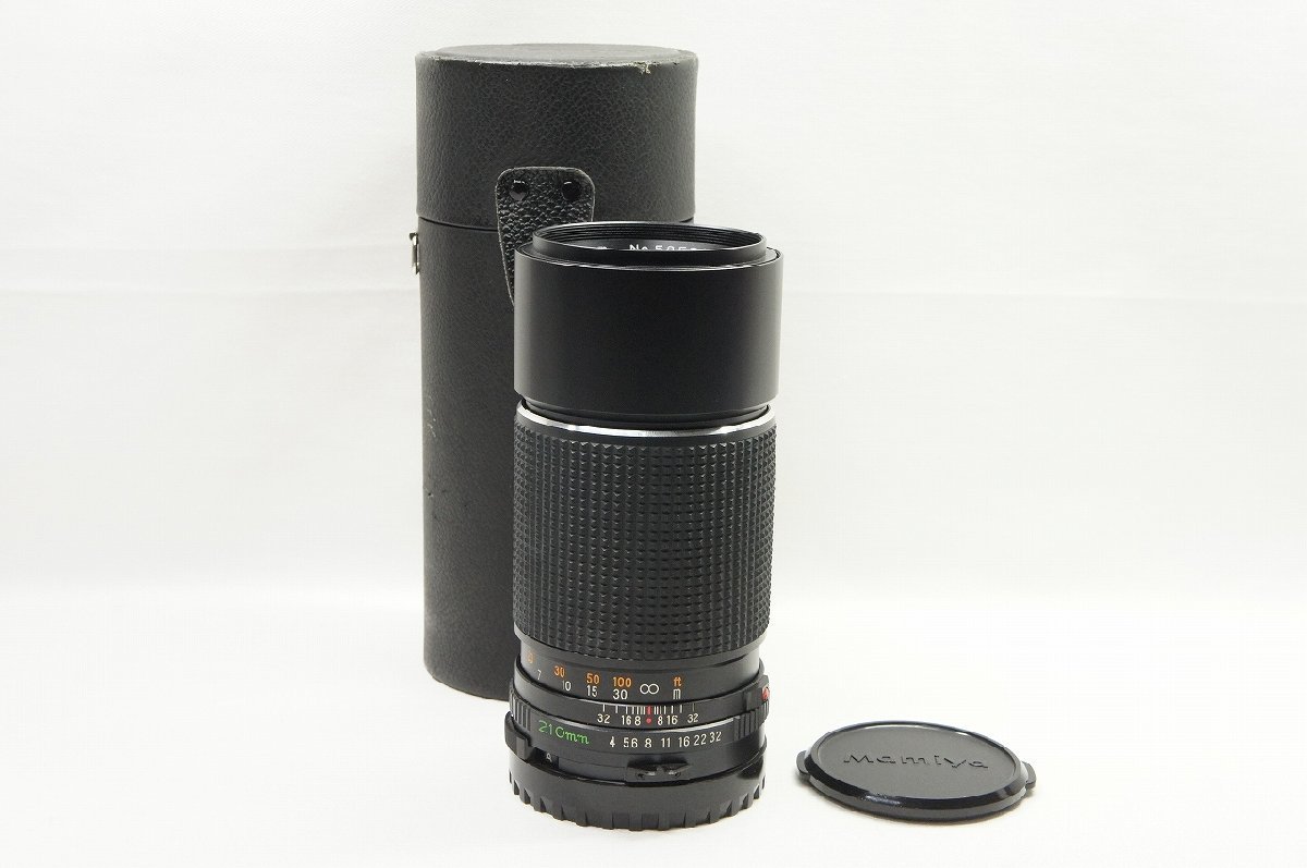 【アルプスカメラ】美品 Mamiya マミヤ SEKOR C 645 210mm F4 中判レンズ 230904r